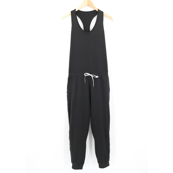 Vuori Pants - Vouri Women's Lux Jumpsuit Athleisure Performance Black Sz M